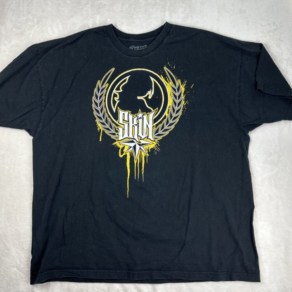 Vintage Skin Industries Shirt Mens Size 3XL Skate Grunge Punk Y2K